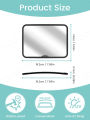 1PC New Style Wide-Angle Baby Car Mirror Rear Seat Safety Square Monitor for Baby or Child Seats.