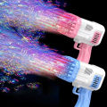 Popular electric bubble  for children's toys 32 hole bubble machine electric bubble  without battery bubble water. 