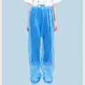 1/3pcs Disposable Raincoat Pants Portable Splash Proof Split Raincoat Outdoor Travel Drifting Cycling Feet-wrapped Rain Pants. 