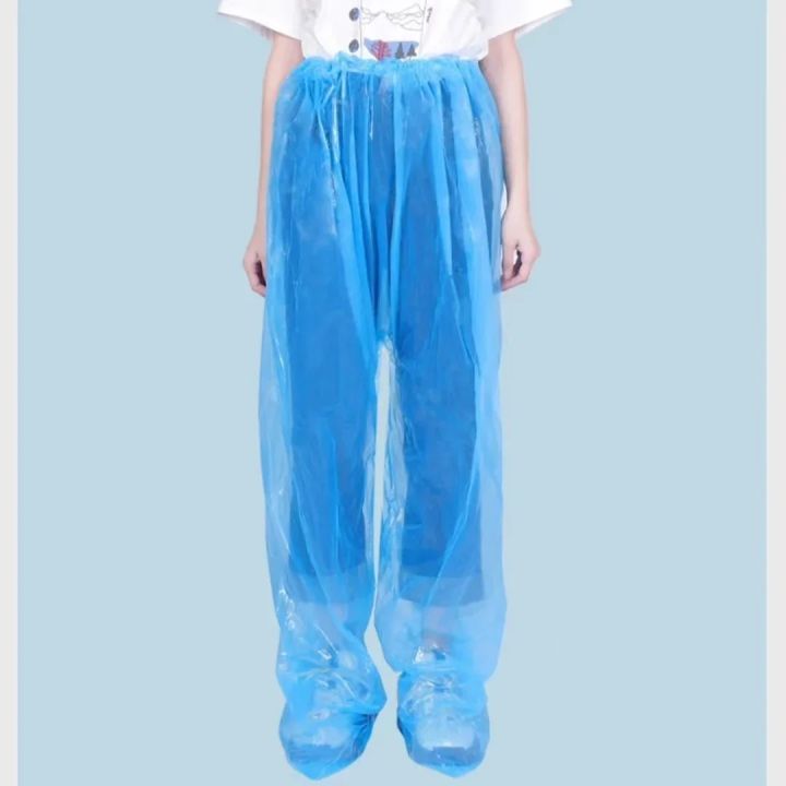 1/3pcs%20Disposable%20Raincoat%20Pants%20Portable%20Splash%20Proof%20Split%20Raincoat%20Outdoor%20Travel%20Drifting%20Cycling%20Feet-wrapped%20Rain%20Pants%20-%20Image%207