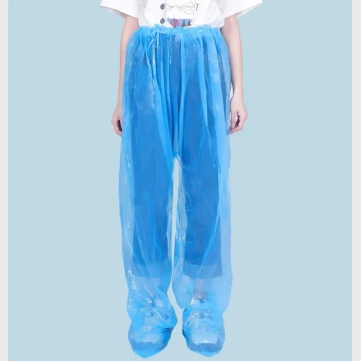 1/3pcs%20Disposable%20Raincoat%20Pants%20Portable%20Splash%20Proof%20Split%20Raincoat%20Outdoor%20Travel%20Drifting%20Cycling%20Feet-wrapped%20Rain%20Pants%20-%20Image%207