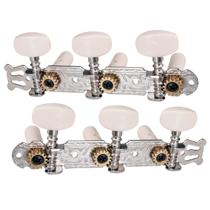 2pcs%203R3L%20Classical%20Guitar%20String%20Tuning%20Pegs%20Keys%20Tuners%20With%20White%20Button%20Durable%20Guitar%20Tuning%20Peg%20Accessories%20-%20Image%203