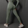 Women Yoga Leggings Hips Lifting Gym Leggings Seamless Sport Pants High Waist Fitness Leggings Bubble Butt Workout Running Pants. 