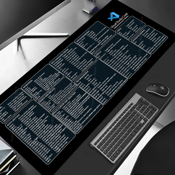 Visual%20Studio%20Code%20Keyboard%20Shortcuts%20For%20Windows%20Mouse%20Pad%20Desk%20Mat%20Cheat%20Sheet%20Mousepad%20Office%20Users%20Software%20Web%20AI%20Engineer%20-%20Image%204