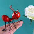 Metal Ants Garden Decoration, Fence Lawn Bedroom Living Room Hanging Wall Decoration, 3D Sculpture Ants Art Decoration Ornament. 