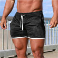 2025 Running Shorts Men fashion Joggers Shorts Summer quick-dry sports shorts Mesh Breathable Shorts Gym Man Beach Short Pants. 