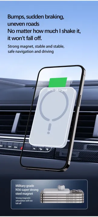 Magnetic%20Car%20Wireless%20Charger%20For%20Magsafe%20iPhone%2012%2013%2014%2015%2016%20Pro%20Max%20Air%20Vent%20Car%20Phone%20Holder%20Stand%20Fast%20Car%20Charging%20-%20Image%202
