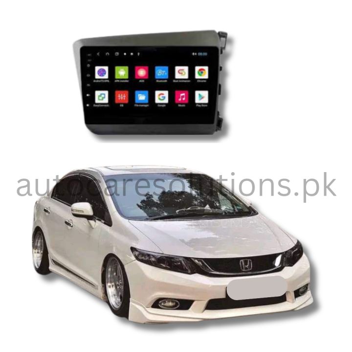 Honda Civic 2013-2016 Android Panel With Back Body Cover | Daraz.pk