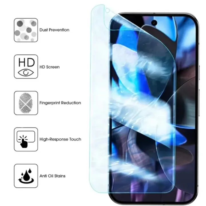 For%20Google%20Pixel%209/9%20Pro/9Pro%20XL%20Hydrogel%20Film%20Soft%20Screen%20Protectors%20HD%20Clear%20Anti-scratch%20Tempered%20Glass%20Camera%20Lens%20Films%20-%20Image%202