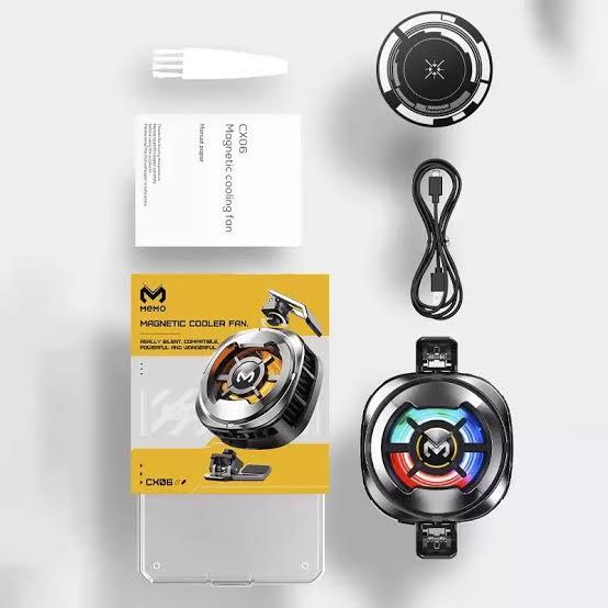 MEMO%20CX06%20Magnetic%20Mobile%20Cooling%20Fan%20%7C%20Semiconductor%20Phone%20Cooler%20%7C%20Silent%20RGB%20Gaming%20Cooler%20%7C%20Type-C%20Mobile%20Radiator%20for%20PUBG,%20Free%20Fire%20&%20COD%20Mobile%20%7C%20Compatible%20with%20Android%20&%20ios%20-%20Image%202