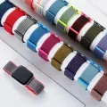 42mm / 44mm / 45 mm/ 49 mm Nylon Strap Wristband For Apple Watch Smart Watch Band For all kind of Smart watches Universal strap. 