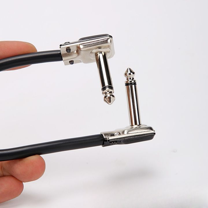1/3/6PCS%20Electric%20Guitar%20Effect%20Pedal%20Patches%20Cable/6.35mm%20Flat%20Cord/Low%20Noise%20Shielded%20Cable/Pedal%20Board%20Cable(15/30/50CM)%20-%20Image%205