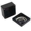 Black Box Outdoor Waterproof Case Plastic Box Electronic Project Case Instrument Waterproof Junction Box Housing.