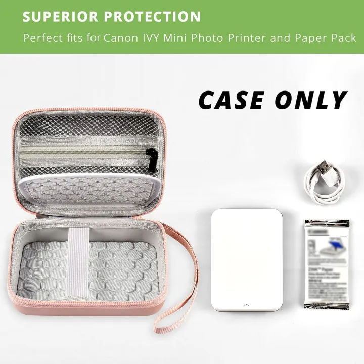 (CASE%20ONLY)Case%20Compatible%20with%20Canon%20for%20Ivy/for%20Ivy%202%20Mobile%20Mini%20CLIQ%20CLIQ+%20CLIQ2%20CLIQ+2%20Instant%20Camera%20Printer,%20Wireless%20-%20Image%202