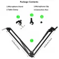 NB-35 Desktop Arm Holder Mic Stand For Bm800 Microphone Stand With A Spider Cantilever Bracket Universal. 