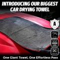 Super absorbent microfiber car towel, compact design, strong water absorption, suitable for cars, trucks and ships.. 