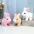 Walking Plush Rabbit with Music | Soft Toy Bunny for Kids | Musical Walking Rabbit Toy. 