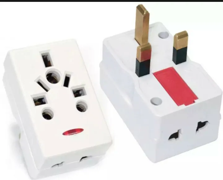 13A Square Pin Multi Socket or Multi Keta or Multi Socket