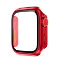 Glass+Case for Apple Watch 44mm 45mm 41mm 40mm 42mm 38mm Screen Protector Cover Change Ultra Bumper iWatch Series 8 7 SE 6 5 3.