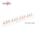 PIN TYPE Fork Type Copper Busbar for Distribution Box Circuit Breaker MCB 63A Connector Busbar Connection. 