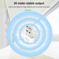 Mini Wireless USB Bluetooth Adapter BT 5.3 Dongle Music Audio Receiver Transmitter for PC Speaker Mouse Laptop Gamepad Printer.