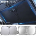 SEAMETAL Foldable Car Windshield Sunshade Cover Summer Cooling UV Refletive Cover Auto Front Window Sun Shade Protection Parasol. 