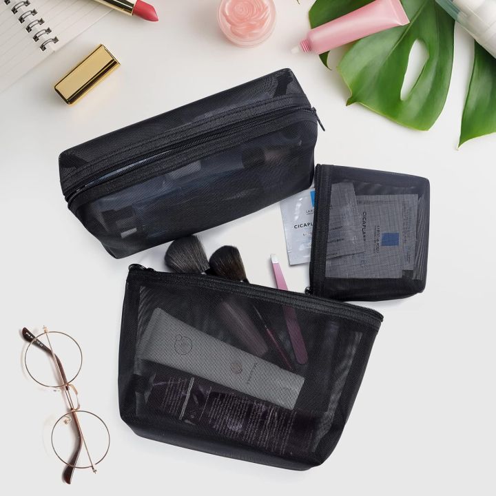 Aosbos%203-Pack%20Mesh%20Cosmetic%20Bag%20Set%20-%20Travel/On-The-Go%20Makeup%20Storage,%20Zipper%20Closure%20Small%20Pouch%20-%20Image%206