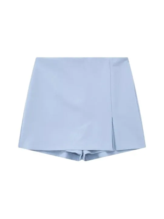 Women's%20Front%20Slit%20Shorts%20Skirts%20With%20Side%20Zipper,%20High%20Waist,%20Female%20Skort,%20Chic%20Fashion%20-%20Image%205