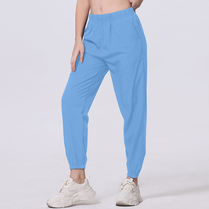 Spring%20And%20Summer%20Thin%20Ladies%20Quick-drying%20Sports%20Casual%20Pants%20Mesh%20Breathable%20Black%20Joker%209%20Pants%20Teenagers%20Running%20Harem%20Pants%20-%20Image%206