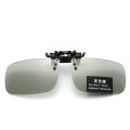 Polarized Clip Sunglasses Myopia Glasses Clip Driver Fishing Night Vision Myopia Clip-on Sun Shading Eyeglasses.