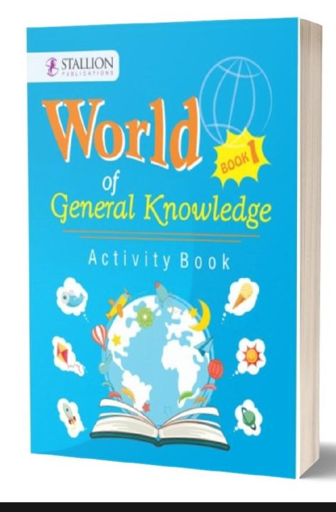 world of General knowledge activity book 1 | Daraz.pk