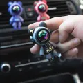 Car Mounted Air Outlet Fragrance Piece Perfume Air Conditioner Mouth Car Interior Decoration Articles Car Cartoon Car Astronaut. 