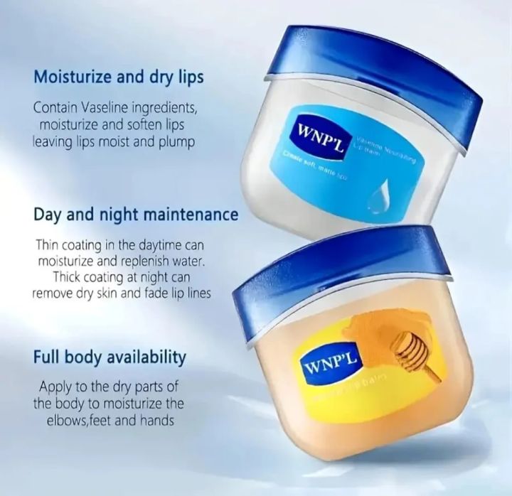 WNP'L%20Lip%20Therapy%20Lip%20Balm%20Avocado,%20Honey%20Peach,%20Honey%20,%20Sakura%20,%20vaseline,%20Rose%20-1pcs%20-%20Image%203