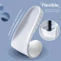 1 Pair New 1.5-3.5cm White Invisible Height Increase Insoles EVA Soft Light Shoes Sole Pad for Men Women Orthopedic Inserts.
