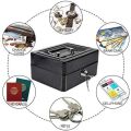 Protable Key Safe Box Key Locker Safe Home Shop Steel Safe Money Box Security Cash Box Storage Hidden Coin Money Jewellery. 