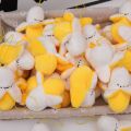 1-20 Pcs Unisex Bag Pendants Charms Plush Dolls Peeled Banana Cute Kawaii Sweet Trendy Bag Accessories Multifunctional Keychains.
