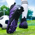TF/FG Men Soccer Shoes Society Cleats Non Slip Football Shoes Outdoor Professional Studded Turf Comfortable Football Field Boots. 