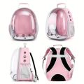 Cat Pet Carrier Backpack Transparent Capsule Bubble Pet Backpack Small Animal. 