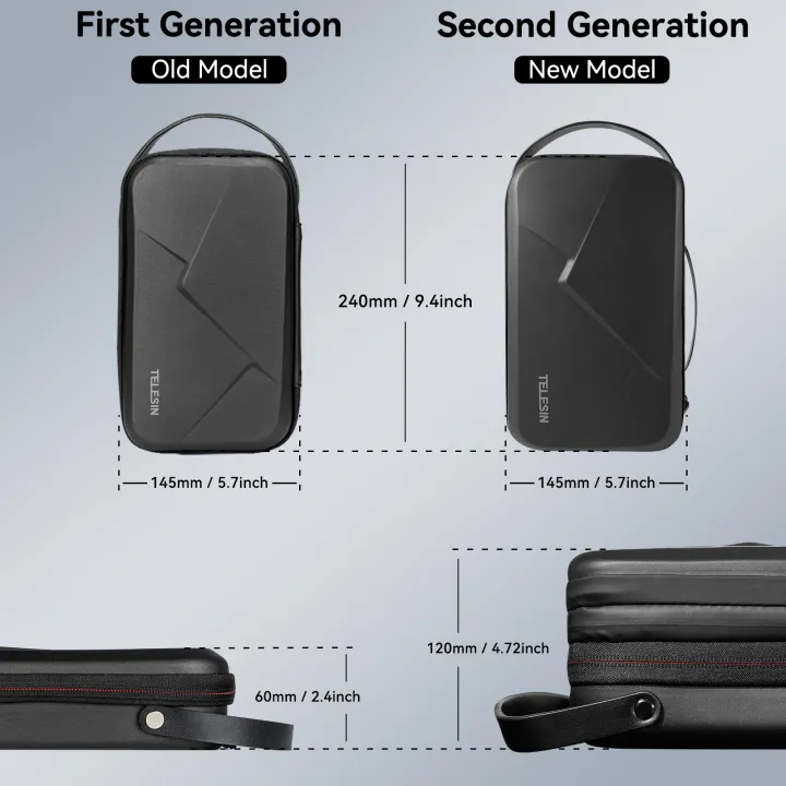 TELESIN%20Waterproof%20Carrying%20Adjustable%20Space%20Bag%20PU%20for%20GoPro%20Hero%2013%2012%2011%2010%209%208%207%206%20Insta360%20Osmo%20Action%20Accessories%20Bag%20-%20Image%203