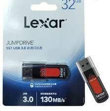Lexar 32GB JUMPDRIVE 3.0 S 57 130MB