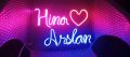 Customised Neon Board Sign Board. 