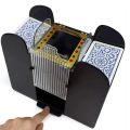 2 Decks Automatic Card Shuffler Automatic Playing Cards Shuffler Mixer Games Poker Sorter Machine Dispenser for Travel Home. 