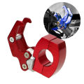 Helmet Claw Hook Motorcycle Holder For Bike Bicycle Storage Bag Aluminum Clips Luggage Hanger Moto Fasteners On Handlebar 22mm.
