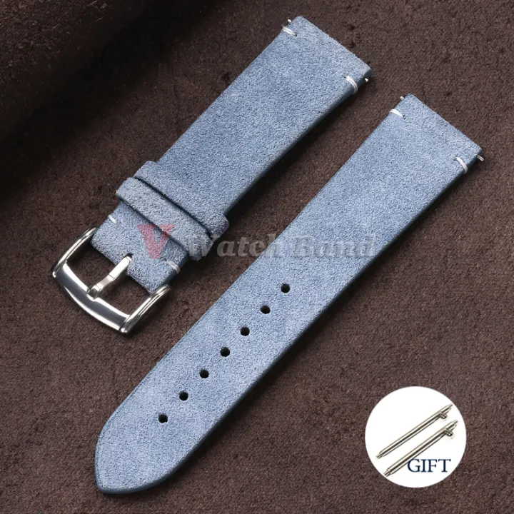 20mm%2022mm%20Quick%20Release%20Watch%20Band%20Genuine%20Suede%20Leather%20Watch%20Strap%20Vintage%20Brown%20Grey%20Watchbands%20Wristband%20Men%20Accessories%20-%20Image%207