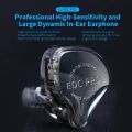 NEW KZ EDC PRO Best In-ear Wired Earphones HIFI Bass Dynamic Monitor 3D Stereo Earbuds Noise Cancel With Detachable Audio Cable. 