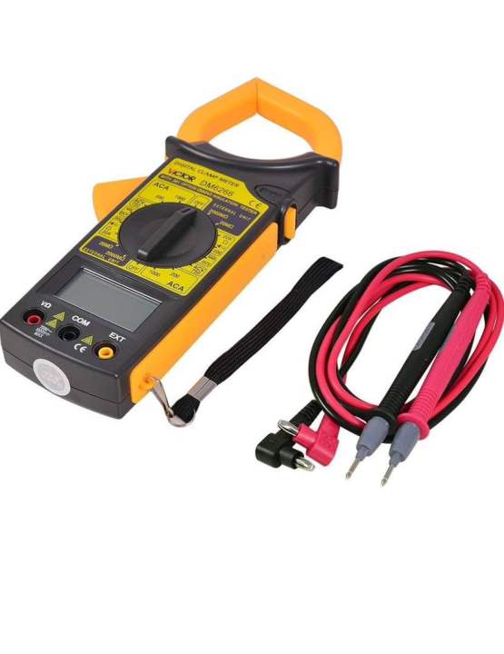 DM6266 Standard Professional Digital Clamp Meter For Measuring Voltage, Current, Resistance Clamp Multimeter Professional Multimeter Clamp Meter