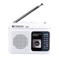 Retekess TR606 Radio FM AM Radio Cassette Playback Portable Radios FM AM Recording 3.5mm Earphone MIC Jack 2 Power Supply Method. 