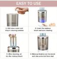 Electric Makeup Brush Cleaner, USB Automatic Cosmetic Brush Cleaner,Upgraded Electric Makeup Brush Cleaner for All Size Beauty Makeup Brushes,Auto-Rotating Brush Cleaner Deep Cleaning. 