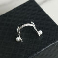 Cyberpunk Inspired Nose Decoration, Creative Pearl Nose Clip, Exquisite, Light Luxury, High-End Feeling, Paty Face Decoration. 