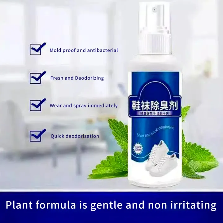 1/2/3pcs%20100ml%20Shoes%20Socks%20Deodorizing%20Removal%20Spray%20Footwear%20Deodorant%20Antibacterial%20Antiperspirant%20Fresh%20Air%20Stink%20Remover%20-%20Image%203